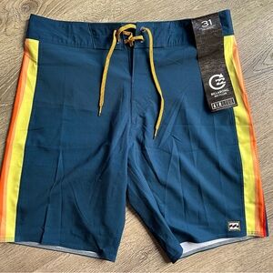 Billabong D Bah Airlite Board Shorts Men’s Size 31 Swim Trunks NEW with tags